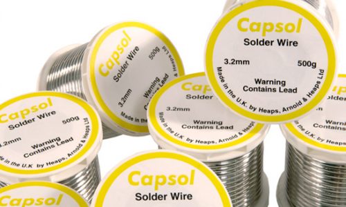 Lead plumbing solder